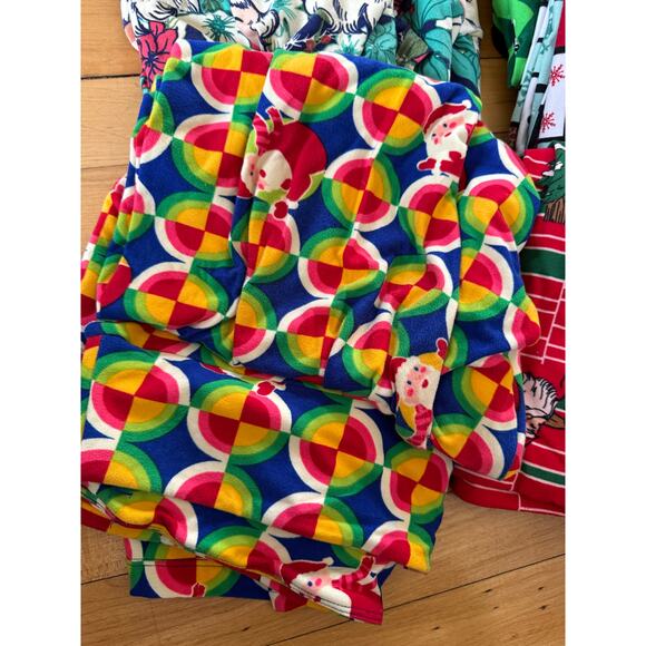 Lularoe TC2 Christmas leggings bundle Santa Christmas colorful 7 comfort - Picture 2 of 6